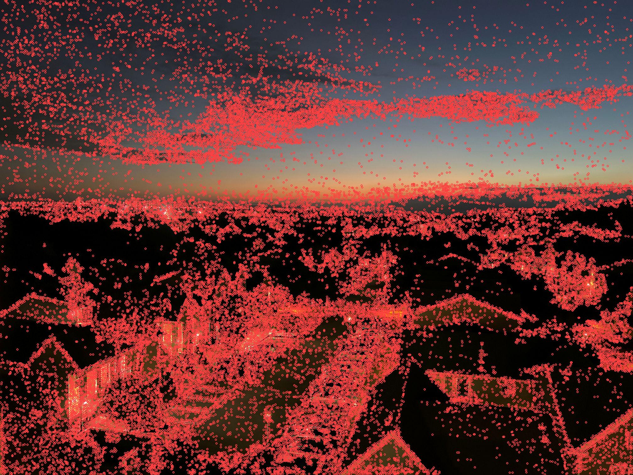 Set 1 – Image A Harris corners