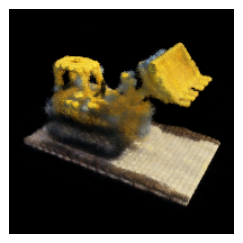 Lego spherical rendering frame 40